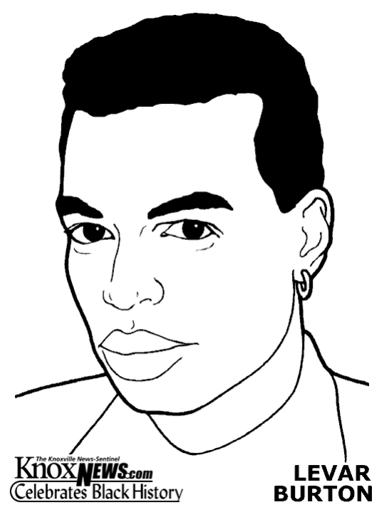 Näyttelijä LeVar Burton