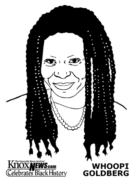 Näyttelijästä Whoopi Goldberg