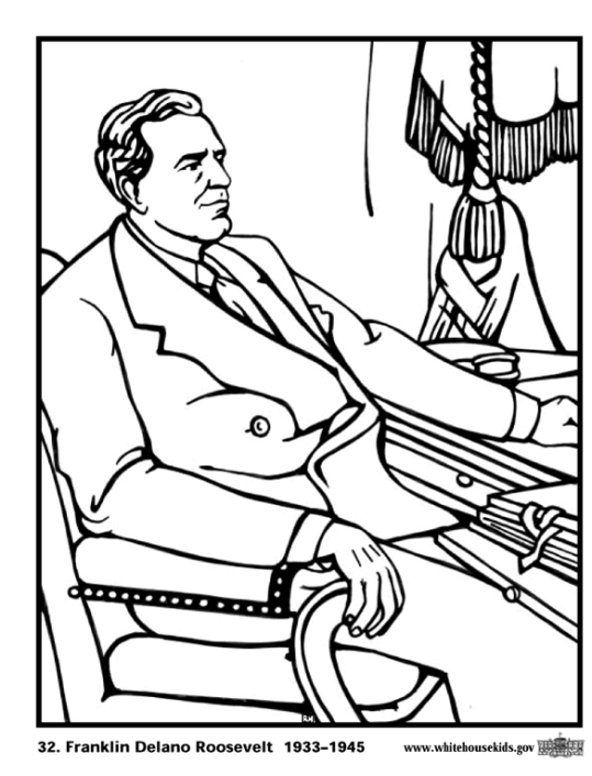 USA:n Presidenttien Franklin D Roosevelt
