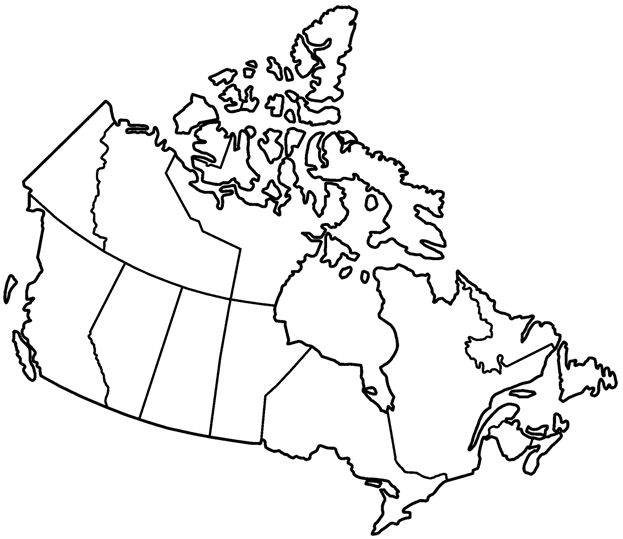 Maantiede ja Kartat Canada