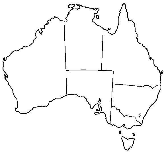 Maantiede ja Kartat Australia