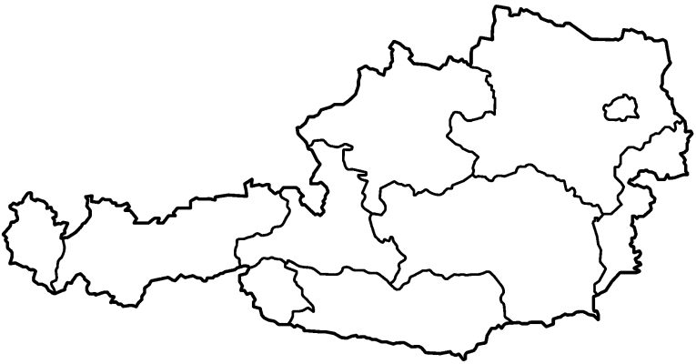Maantiede ja Kartat Austria