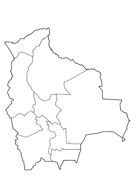 Maantiede ja Kartat Bolivia