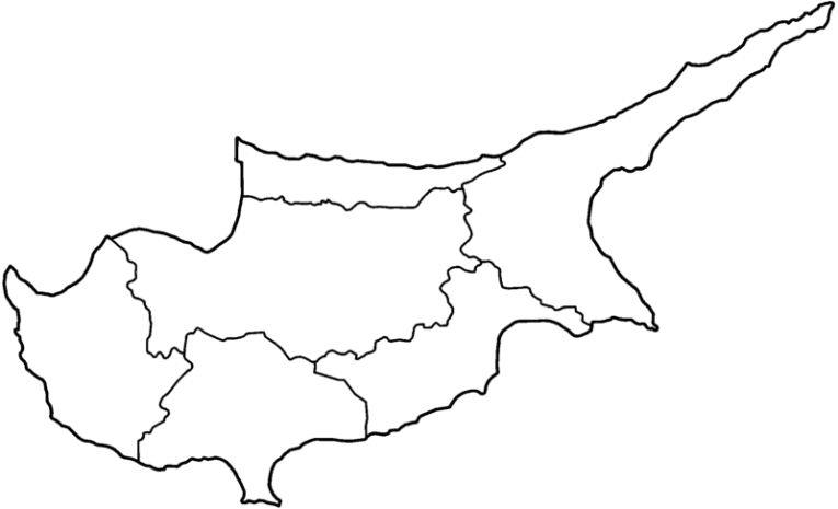 Maantiede ja Kartat Cyprus
