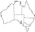Maantiede ja Kartat - Australia